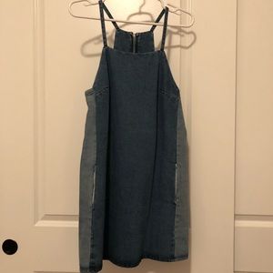 Forever 21 denim overall dress
